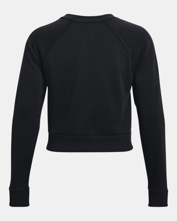 เสื้อคอกลม Project Rock Home Gym Fleece สำหรับผู้หญิง in Black image number 5